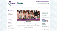 Desktop Screenshot of heartofbucks.org